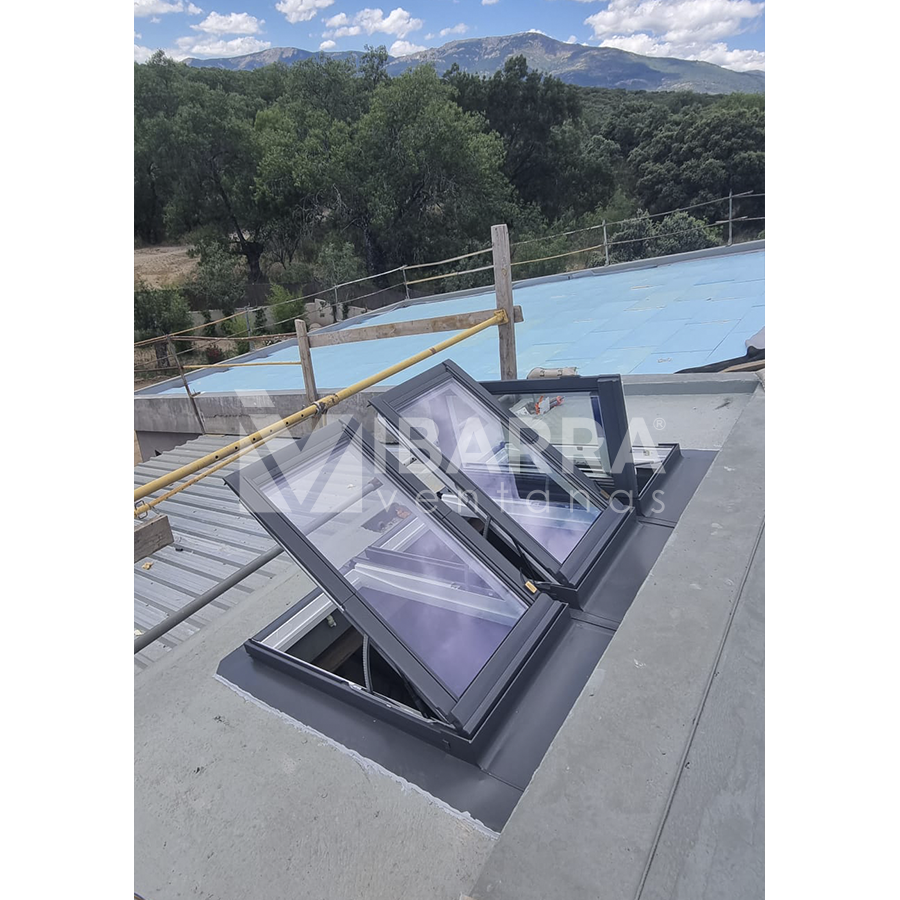 Foto “velux-casa-bioclimatica-5”  de la galería Instalación de ventanas VELUX en casa bioclimática | Ibarra Ventanas