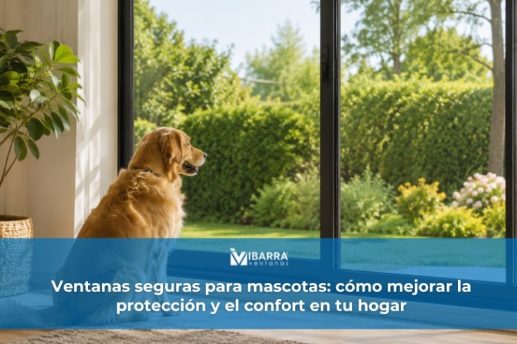 Imagen de la noticia Ventanas seguras para mascotas: cómo mejorar la protección y el confort en tu hogar | Ibarra Ventanas